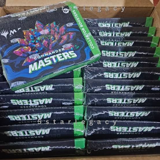 Magic the Gathering  - Commander Masters - Collector Booster Box - Commander Masters (CMM)