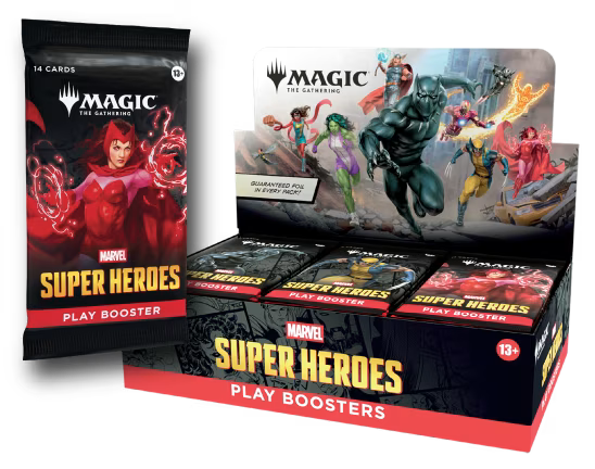 Magic: The Gathering | Marvel Super Heroes Play Booster — 1 Pack