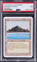 Magic the Gathering - Tropical Island - Revised PSA 7 -