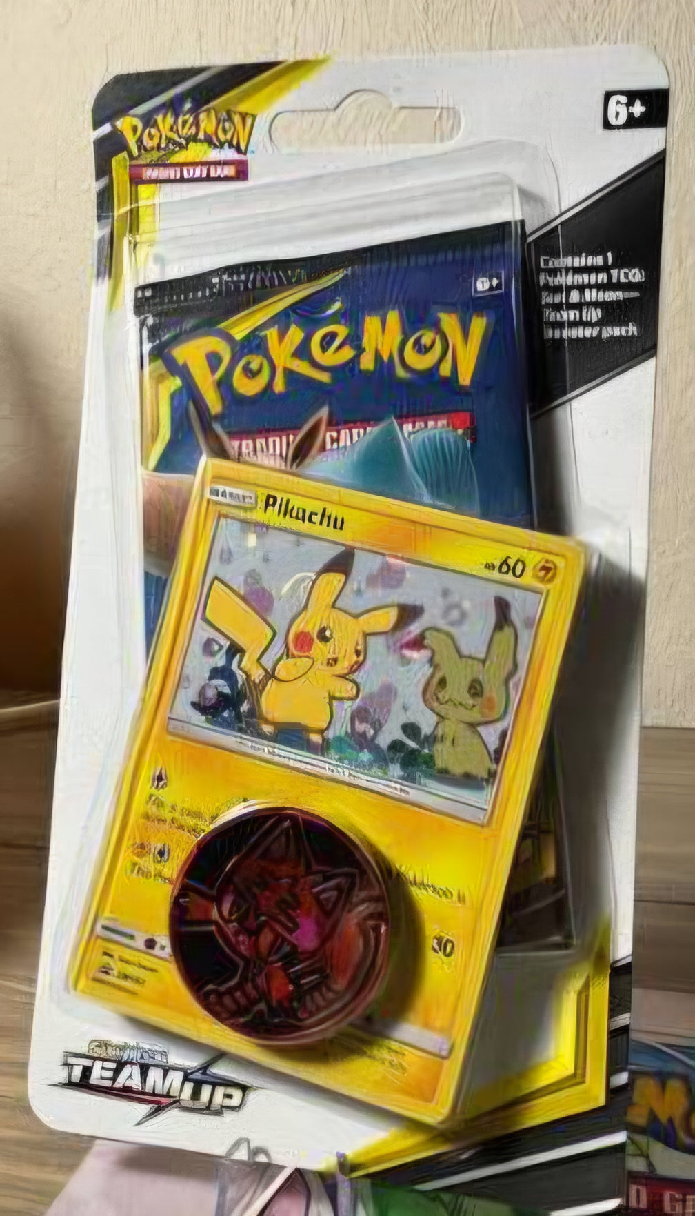 Pokemon - Team Up Single Pack Blister [Pikachu] - SM - Team Up (SM9)